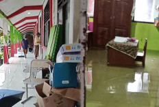 SDN Salembaran III Masih Terendam Air