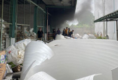 Pabrik Styrofoam Panongan Terbakar, Satu Pegawai Alami Luka