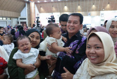 Bupati Maesyal Ajak Ibu Beri ASI Ekslusif, Posyandu Jadi Parameter Bayi Sehat 
