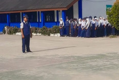 Siswa  SMPN 1 Sukadiri Berikrar jadi Generasi Disiplin