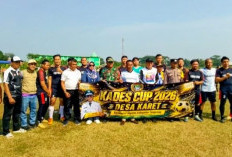 Camat Buka Kades Cup Sambut HUT RI