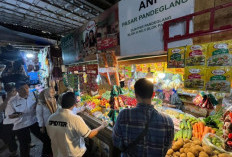 Satgas Pangan Cek Harga Sembako di Pasar Badak