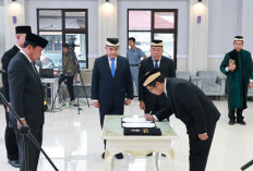 Erwin Mawandy Pimpin Bappeda, Ujang Sudiartono Kepala DPKP, Bupati Tangerang Lantik Pejabat Baru