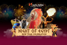 Perayaan Malam Tahun Baru, Swiss-Belinn Cawang Hadirkan “Night of Egypt” dan Pertunjukan Kembang Api