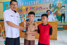 Muhammad Gema Anugrah Nur Azmi, Siswa SDN Gondrong 2, Juara 2 Senam Lantai O2SN