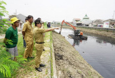 Sachrudin Tinjau Normalisasi Kali Ledug