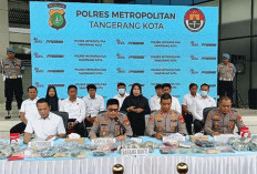 Hasil Operasi Nila Jaya, 44 Tersangka Narkoba Diamankan