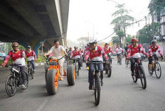 Gowes Bareng Warga, Sachrudin Ajak Hidupkan Kembali Budaya Bersepeda