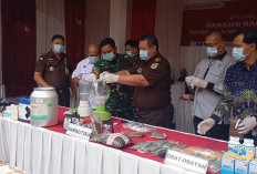 Kejari Kabupaten Tangerang Tangani 88 Perkara Inkracht, Musnahkan Sabu-sabu dan Obat Ilegal