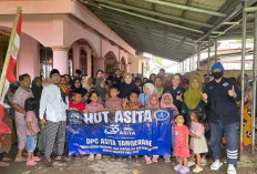 HUT ke-55 ASITA, DPC ASITA Tangerang Gelar Santunan Anak Yatim di Sepatan