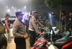 Patroli Gabungan Polres dan Polsek Curug Amankan 4 Motor