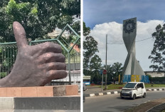 Beragam Bangunan Ikonik Kota Tangerang, Jam Gede Jasa dan Tangerang Jempol Simbol Karakter Kota Tangerang