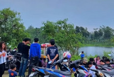 Menunggu Magrib di Ujung Senja, Danau Gawir Legok Jadi Surga Ngabuburit Warga