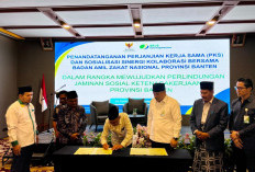 Lindungi Pekerja Rentan dan Mustahik, BPJS Ketenagakerjaan dan Baznas Banten Teken PKS