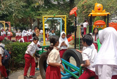 Outing Class SDN Sudimara Barat 5 Ciledug, Siswa Dikenali Taman Tematik di Kota Tangerang