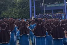 SMPN 2 Curug Antusias Ikuti Rabu Sehat dan Ceria