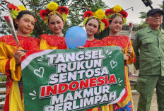 Aksi Budaya Warga Tangsel Serukan Persatuan untuk Indonesia