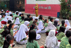 SDN Karawci 6 Gandeng Puskesmas Praktik Sikat Gigi Siswa, Tingkatkan Kesadaran Jaga Kesehatan Rongga Mulut 