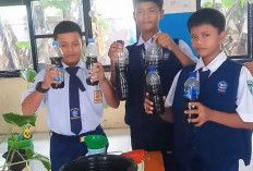 Siswa SMPN 1 Sukadiri Panen Eco Enzyme, Berguna untuk Pupuk Organik dan Pembersih Lingkungan