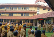 Maryono Semprot Pegawai Telat Apel