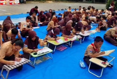 WOW Spageti Gelar Lomba Mewarnai di SDN Karawaci 6
