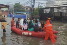 Empat Kecamatan Dilanda Banjir, Hujan Seharian Guyur Kota Tangerang
