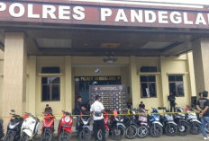 Sebulan, Polres Berhasil Amankan 33 Unit Motor Hasil Curian 