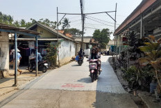Sinergi Pembangunan Desa Tanjakan Rajeg, Rampung Lewat Pokir Ketua DPRD
