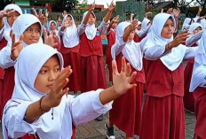 SDN Pasar Kemis IV Rutin Lakukan Senam Bersama 
