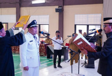 Hasbulah Resmi Jabat Pj Kades Wanakerta