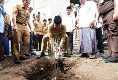 Peletakan Batu Pertama Pembangunan Aspontren 2025, Dibangun di 45 Titik Ponpes