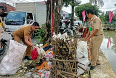 Lurah Kutabumi Tegur Pedagang Sayur