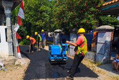 Jalan Ganepo Sukadiri Selesai Dihotmix, Akses Layanan Publik Lebih Aman