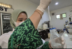 Air Sungai Pakupatan Mulai Diuji