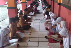 Tumbuhkan Minat Baca Siswa, SDN Solear III Rutin Gelar Literasi Rabu