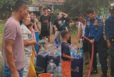 100 KK di Desa Saga Dilanda Krisis Air Bersih, BPBD Kabupaten Tangerang Suplai Air Bersih Untuk Warga