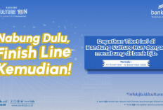 Nabung Dulu di Bank bjb, Finish Line Kemudian di Bandung Culture Run