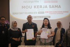 Beri Atlet Perlindungan, KONI Kabupaten Tangerang Gandeng RS Keluarga Kita