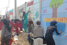 Momen HUT ke-81 RI, SMKN 10 Kota Tangerang Gelar Lomba Mural  