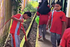 SDN Cikasungka IV: Aksi Clean Up, Wujudkan Sekolah Bersih dan Nyaman