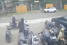 Maling Motor di Ruko Cendana Residence Viral di Medsos
