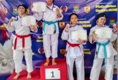SMPN 2 Balaraja Ikuti Turnamen Piala Ketua KONI Kabupaten Tangerang, Tiga Siswa Raih Juara Karate