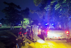 Trantib Bubarkan Pemuda Nongkrong