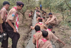 Siswa Dilatih Ala Tentara, Latihan Dasar Kepemimpinan Siswa SMPN 4 Sepatan