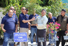 CSR PT YKK AP Indonesia, Tanam Pohon di Kantor KONI Kabupaten Tangerang 
