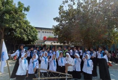 Untuk Tingkatkan Kesiapsiagaan Seluruh Warga Sekolah, PMR SMPN 1 Kosambi Gelar Mitigasi Bencana