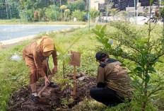 Koramil Rajeg Hijaukan Perum Sukatani