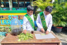SDN Karawaci Baru 4 Manfaatkan Sampah Organik Jadi Kompos