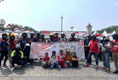 70 Bikers Honda Rayakan Kemerdekaan dengan Susuri Sejarah Jakarta