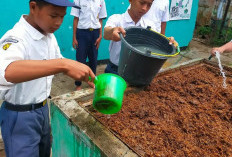 SMPN 3 Sukamulya Manfaatkan Lahan Terbatas untuk Taman Sekolah